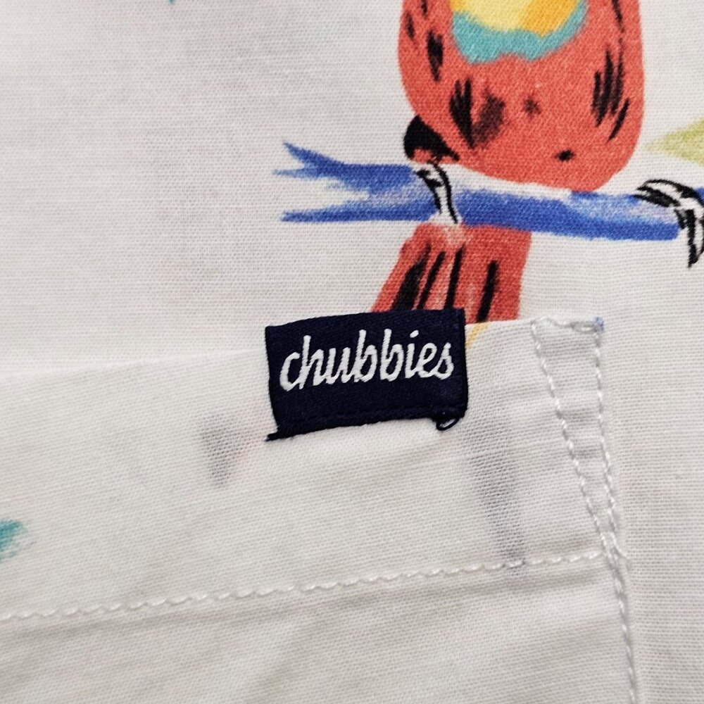 Chubbies Short Sleeve Regular Fit Button Down M - image 6